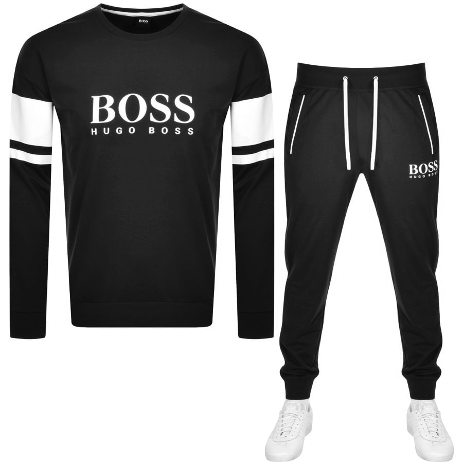 Alternative Image for ProductBOSS Bodywear Authentic Tracksuit Black1